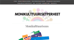 Desktop Screenshot of monikulttuurisetperheet.net